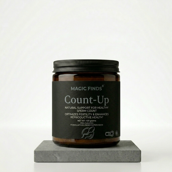 Count Up Men’s Performance & Fertility Support – Sperm Quality, Testosterone Wellness & Daily Energy Boost