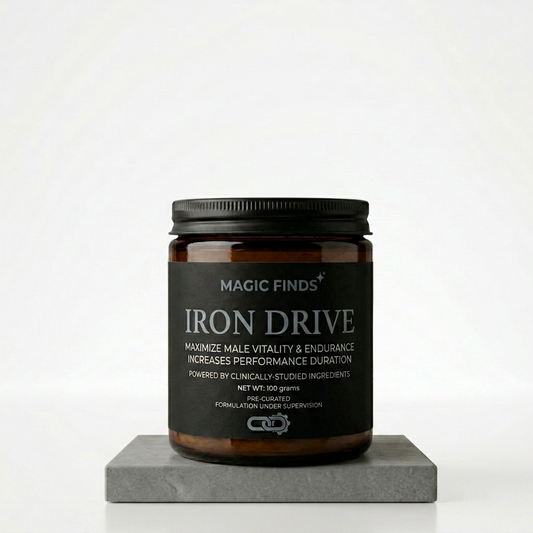 Iron Drive Performance Formula for Men – Maximum Energy, Stamina & Strength Support for Daily Power & Confidence