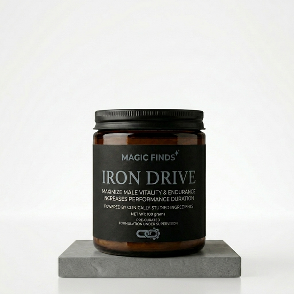 Iron Drive Performance Formula for Men – Maximum Energy, Stamina & Strength Support for Daily Power & Confidence